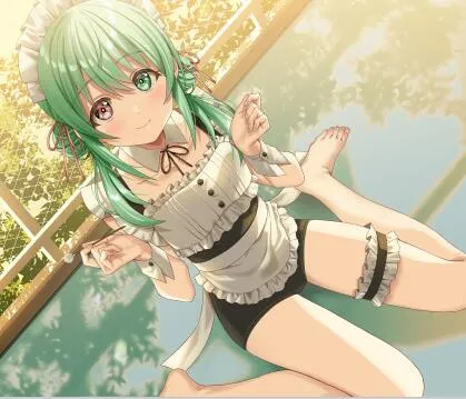 RJ01480567-一个夏天的回忆『愈姬学园游泳部』～害羞的泳装女仆，小鸟游·B·艾尔～