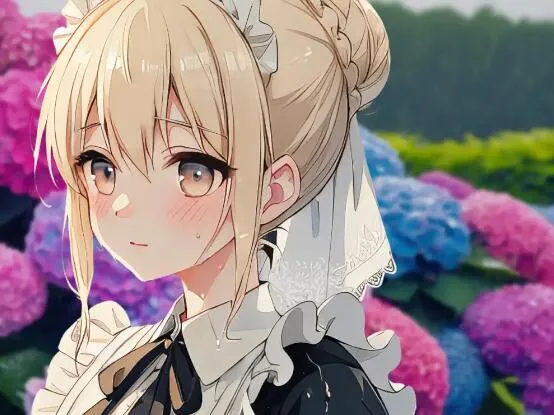 RJ01383820-向紫阳花献上的吻之花束～雨声掩盖的禁断密会，女仆无法放开夫人的心～