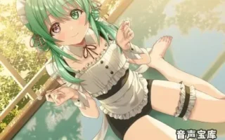 RJ01491749-一个夏天的回忆『愈姬学园游泳部』～腼腆内向的泳衣女仆，小鸟游・B・爱尔～